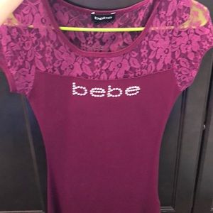 Bebe Lace Tee
